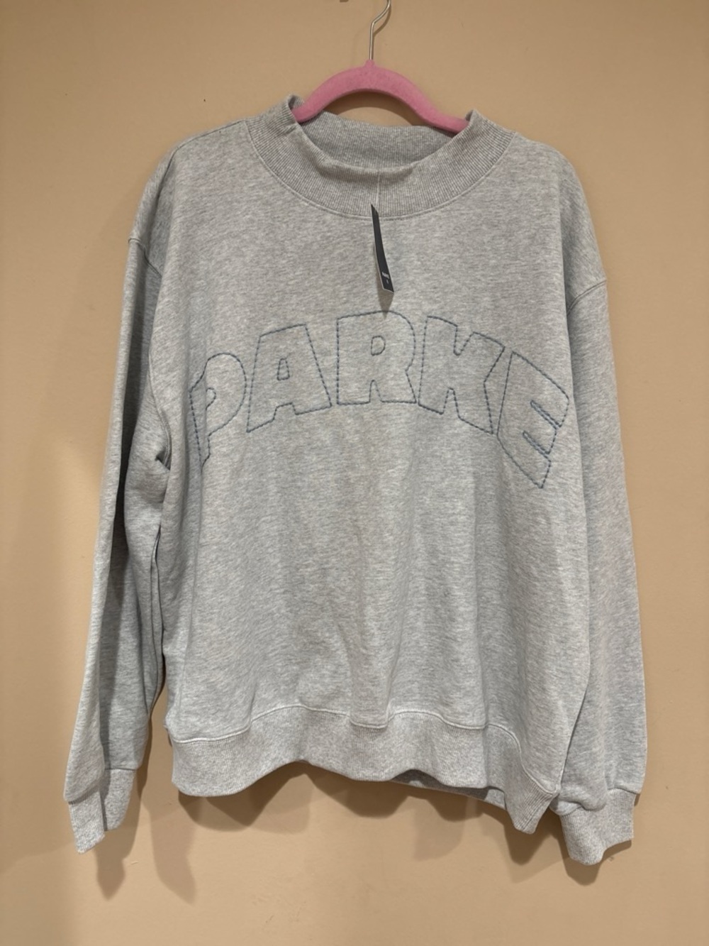 PARKE Light Gray Sweatshirt